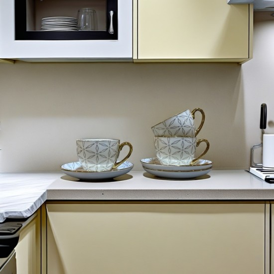 Tea Cup Set 6 pieces
